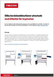 Arbetsbord kombinatoner