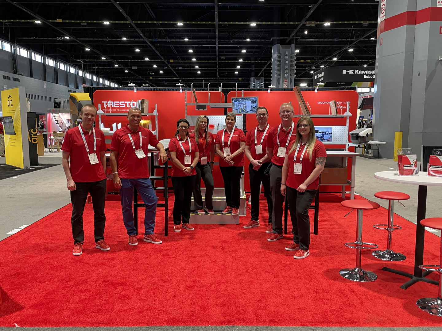 Treston staff at promat 2023