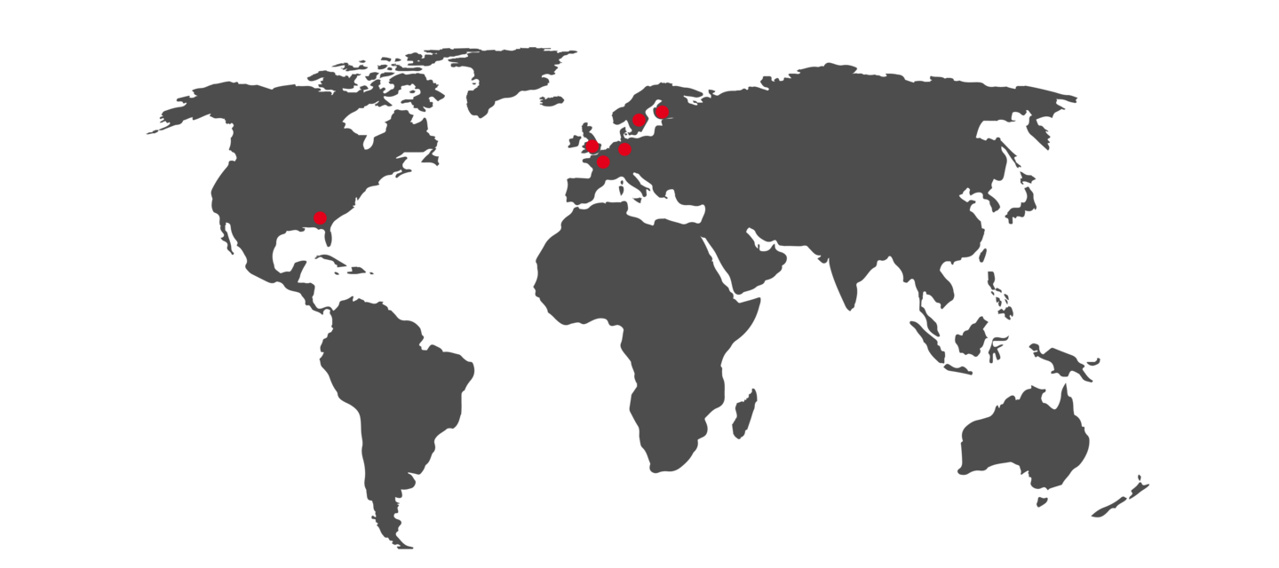 Treston offices around the world