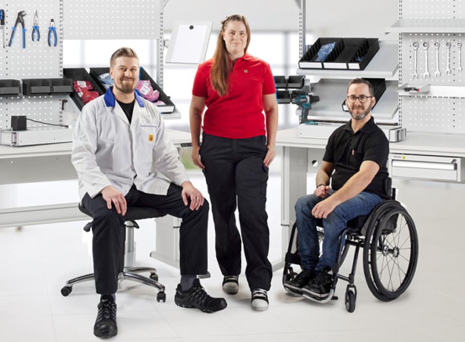 Concept Ergo arbetsbord