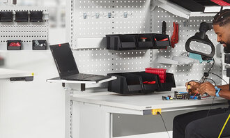 Treston workstation solutions are ESD PROOF by Design (tm) Treston workstation solutions are ESD PROOF by Design (tm)
